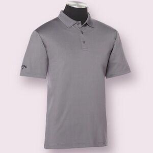 Callaway Men Quiet Shade Opti Dri Chev Lightweight Short Sleeve Polo Size XL